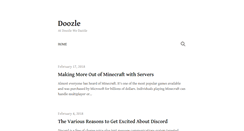 Desktop Screenshot of doozle.org