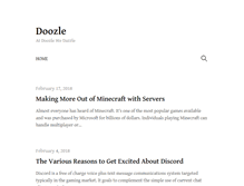 Tablet Screenshot of doozle.org